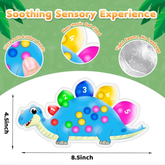 Color sorting sensory toy